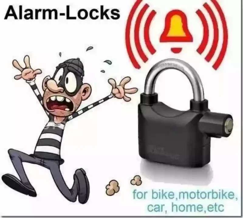 C. Alarm Lock + Nano LPG Pipe Safety Lock