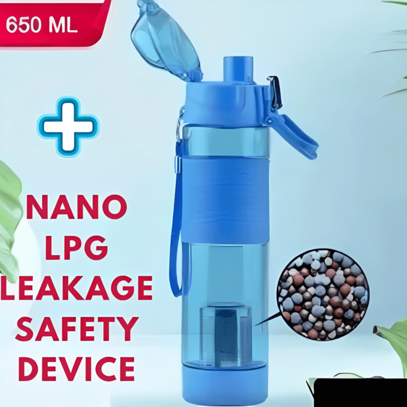 A. Alkaline Watter Bottle + Nano LPG Pipe Safety Lock